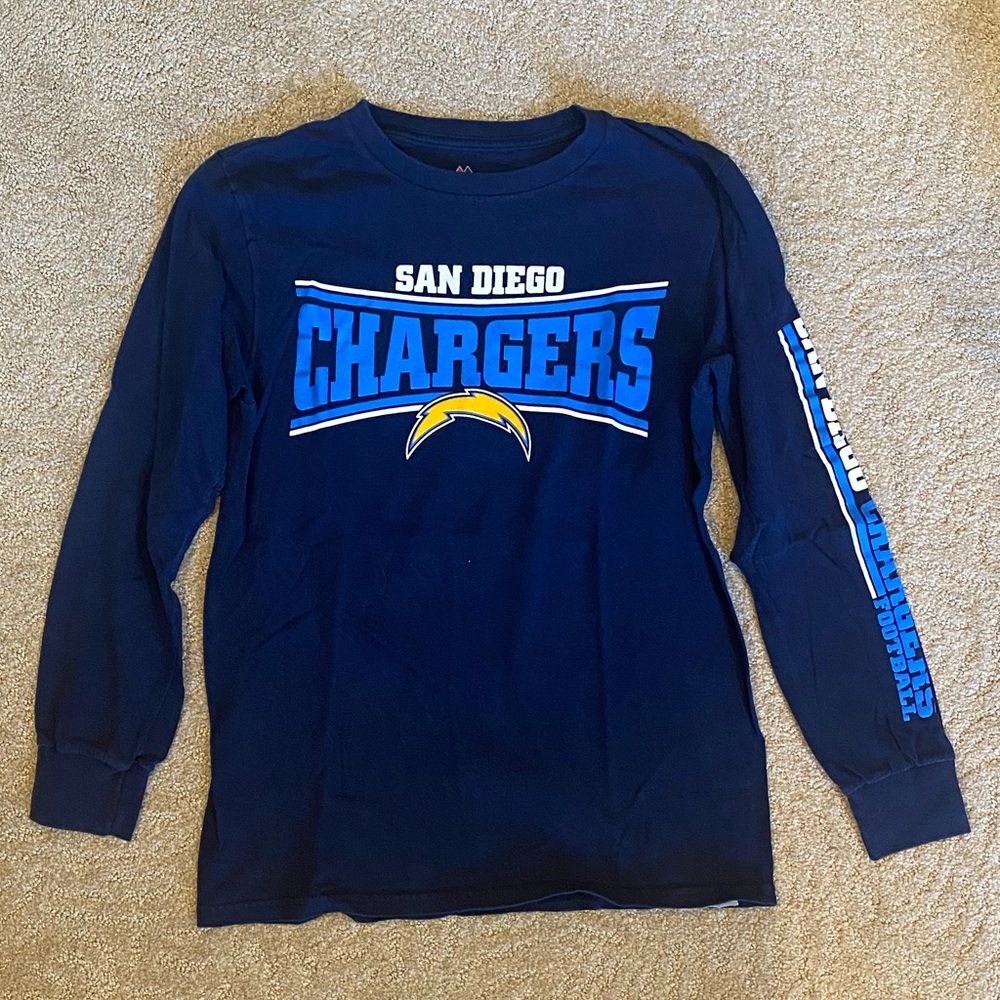 SAN DIEGO CHARGERS LONG SLEEVE T-SHIRT
